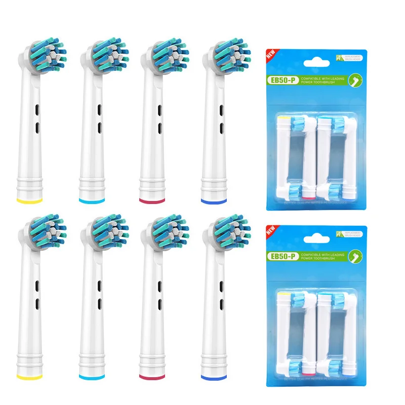 Насадки для зубной щетки Oral B 16 шт совместимы с Pro Genius и Smart в том числе нитью