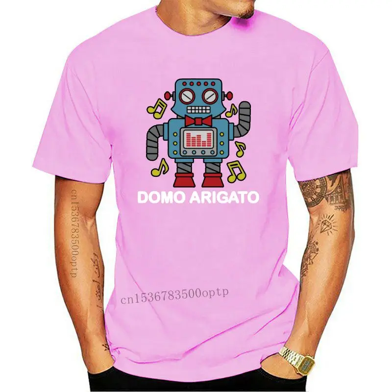 

New 2021 Printed Men T Shirt Cotton Short Sleeve Domo Arigato T-Shirt(1) Women tshirt