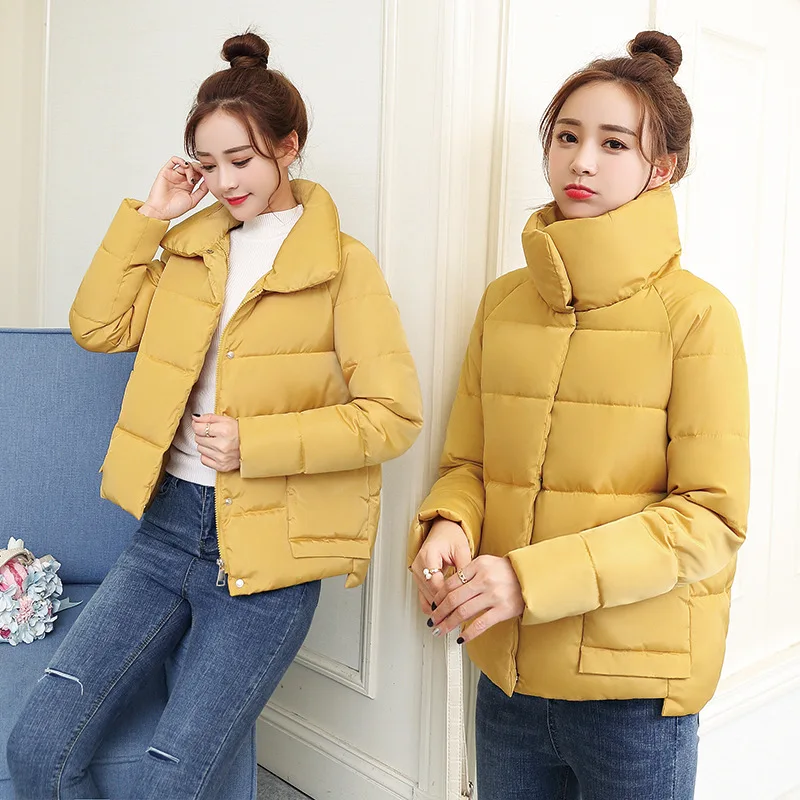 Зимняя куртка парки для женщин теплая плотное пальто женские хлопковые Женское