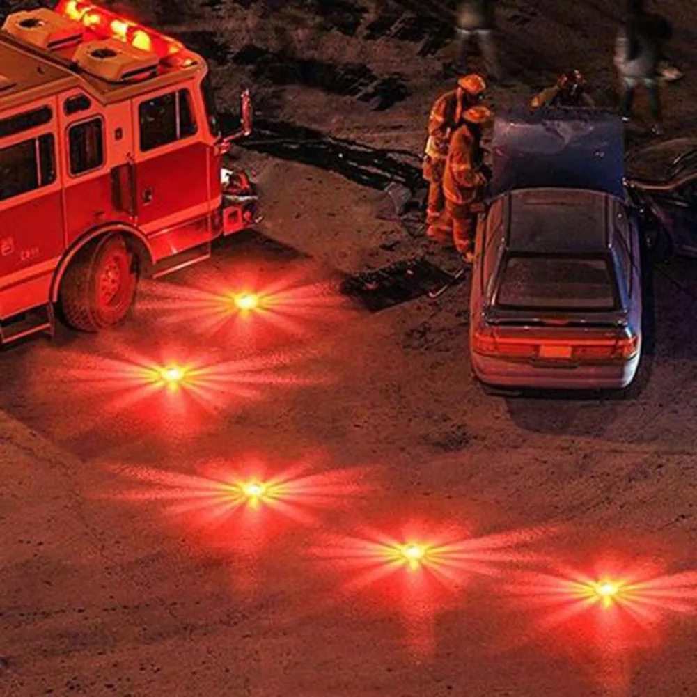 

LED Traffic Warning Light Strong Magnetic Safety Road Flare Emergency Lights PR Sale