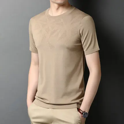 

New summer short-sleeved t-shirt men's trendy men's clothing on the wild 2988