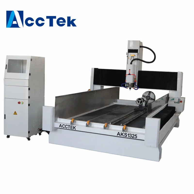 

3KW 4.5KW CNC Stone Marble Granite Engraving Carving CNC Router 3D Working 1325