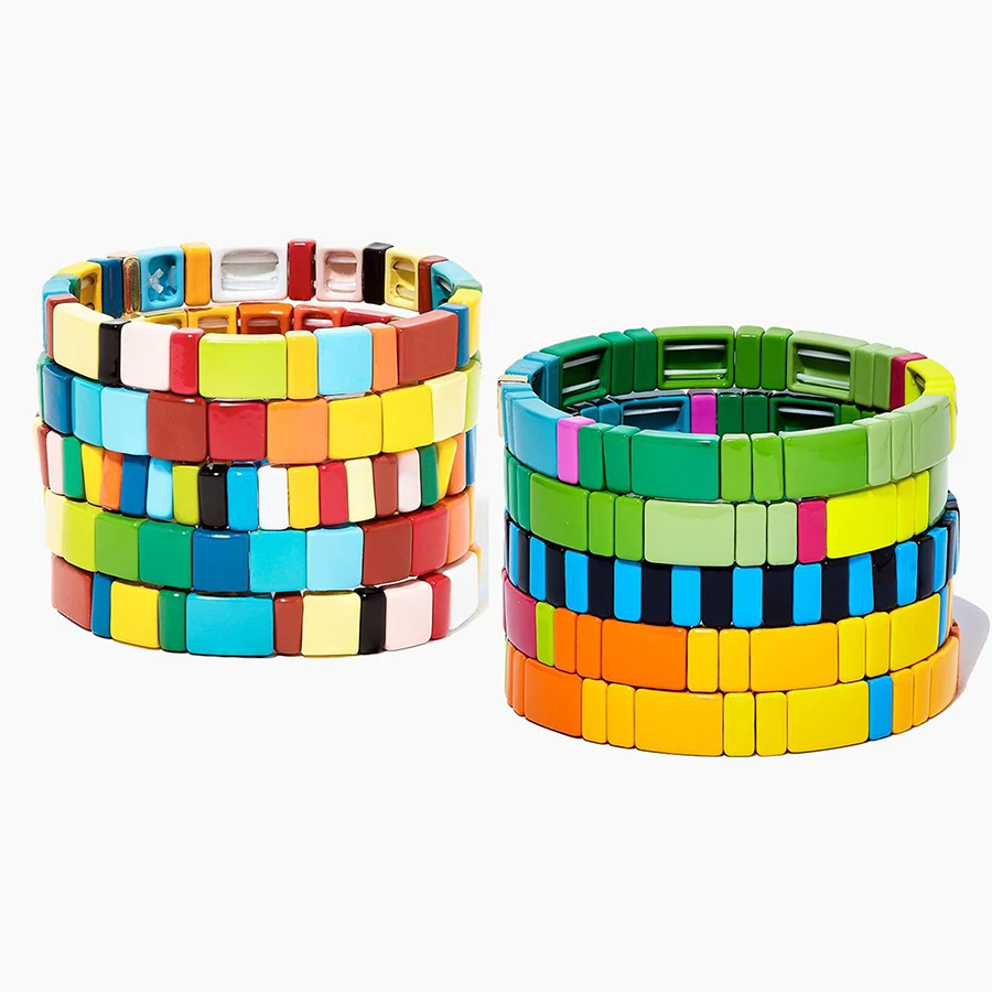 AliExpress женские роксанны Assoulin из бисера Эмаль стрейч браслет femme boho bileklik pulseira bransoletki damskie браслеты