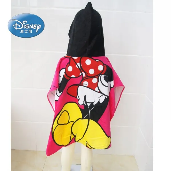 Дисней Микки Маус банное/пляжное полотенце для малышей мультфильм красная Минни