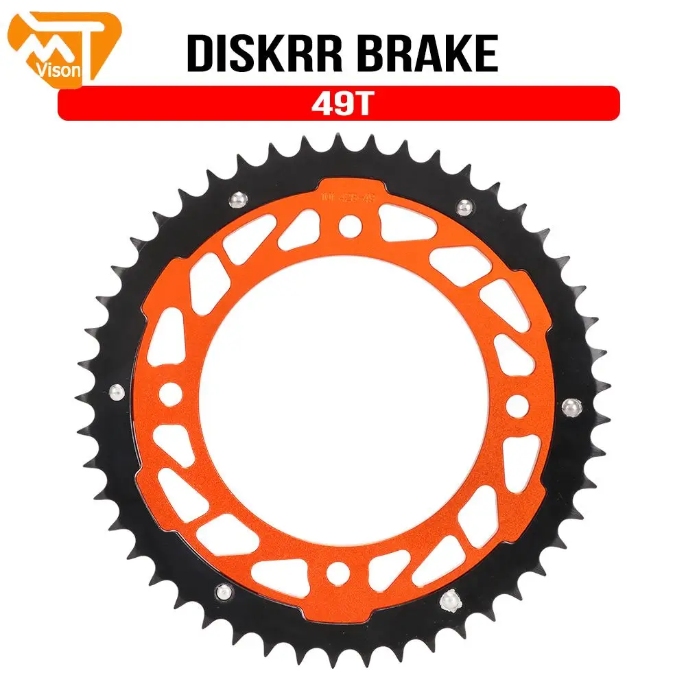 

CNC 49T Rear Chain Sprocket For KTM TC85 2015-2021 SX85 2004-2021 XC85 2008-2009 SX105 2007-2011 XC105 2008-2009