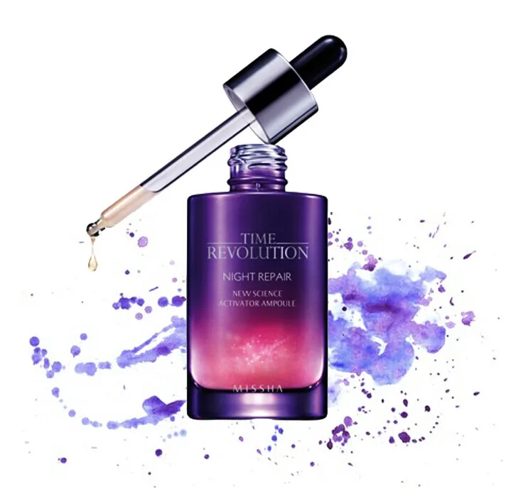 50ml MISSHA Time Revolution ночной уход за научно активатор лица Сыворотки отбеливающий крем