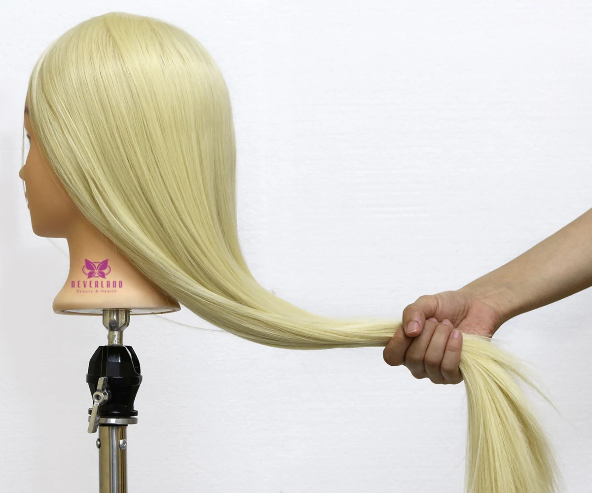 30 '❵ см локоны волос матовые волокна парик головы парикмахерские манекены