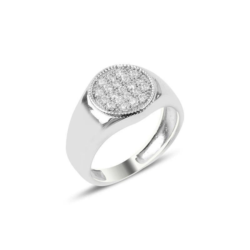 

Silverlina Silver Zircon Stone Ring