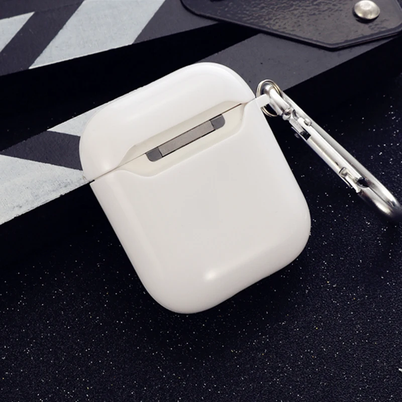 Чехол для Airpods Силиконовый ТПУ прозрачный чехол для наушников Air Pods 2 1 протектор кристально чистый чехол Funda для Earpods чехол