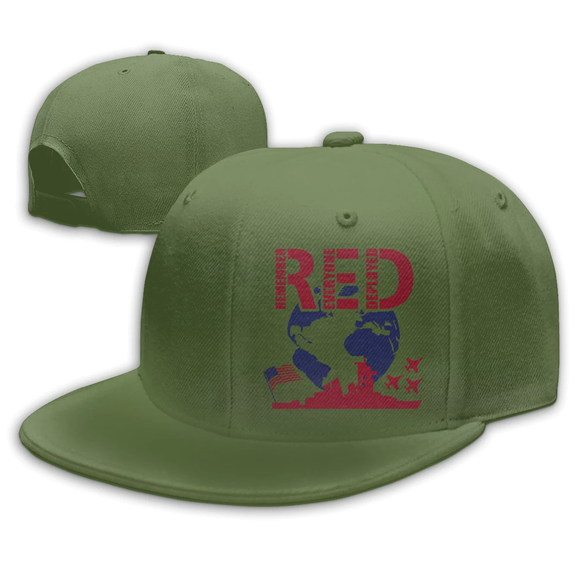 

Remember Everyone Deployed mens woman Fashionable breathable Hip hop caps