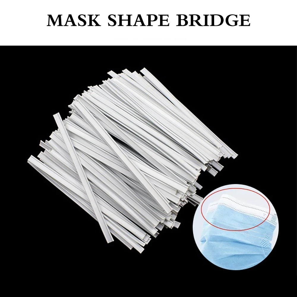 1000 шт. ленточные зажимы для переноски носа из белого полиэтилена|Принадлежности