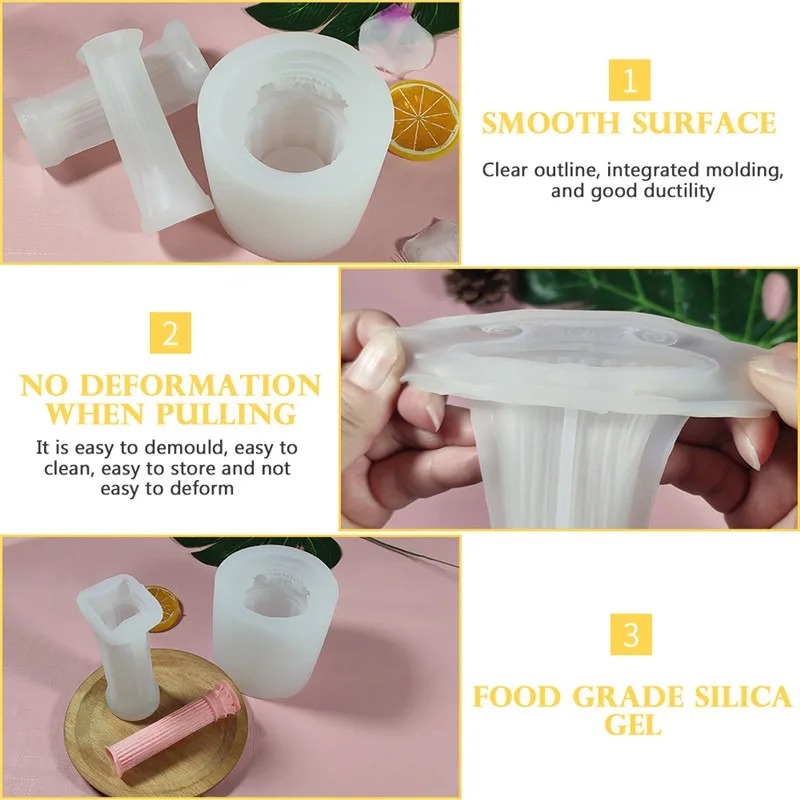 

Roman Column Silicone Candle Mold DIY Venus Scented Human Body Mold Candle making jars Art Sculpture Model Wax Mold Crafts Gifts