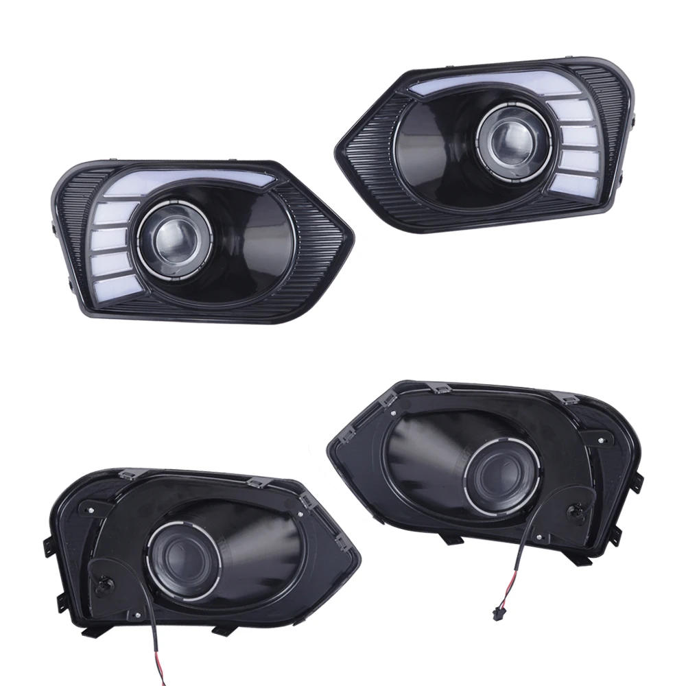 Автомобильная мигающая автомобильная лампа DRL из АБС пластика 2 шт. 12 В