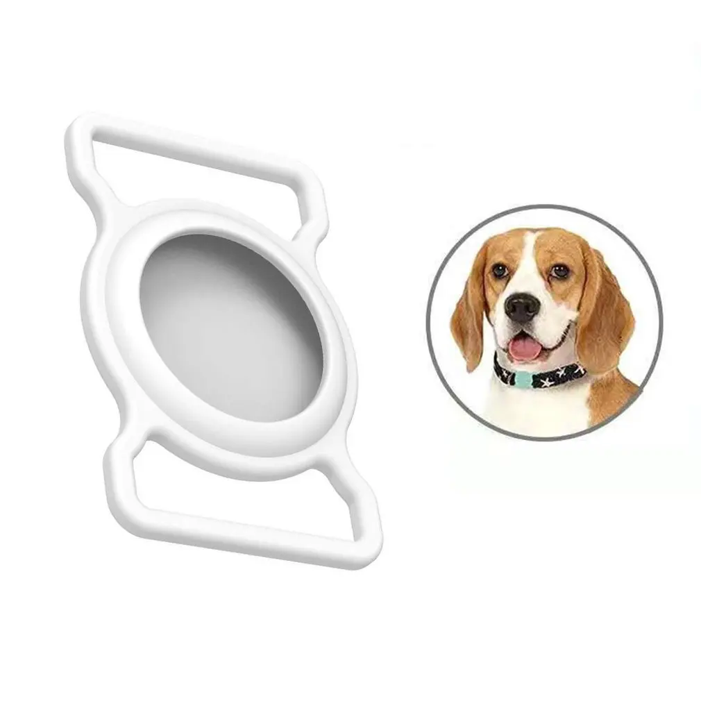 Чехол для Apple Airtag силиконовый защитный чехол домашних животных с GPS-отслеживанием