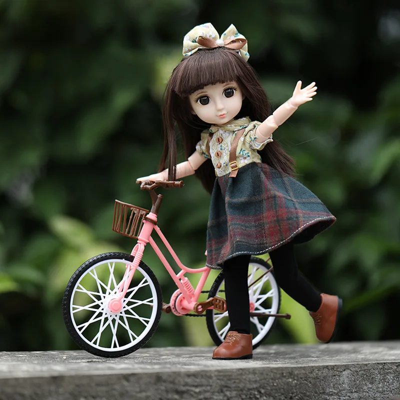 36 см BjD кукла подвижные суставы одеваются повседневный костюм одежда аксессуары