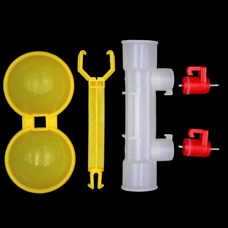 Автоматические поилки для цыплят двойная поилка подвесные чашки птицы утки 3 шт. |