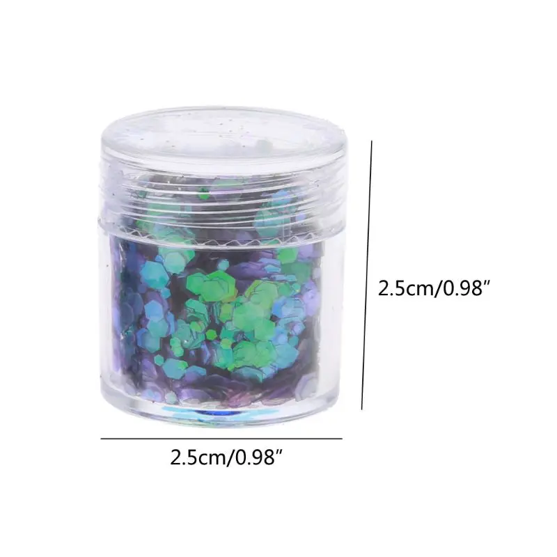 

2021 New 12 Box Festival Chunky Sequins Epoxy Resin Pigment Face Hair Nair Art Glitters 2020 trend