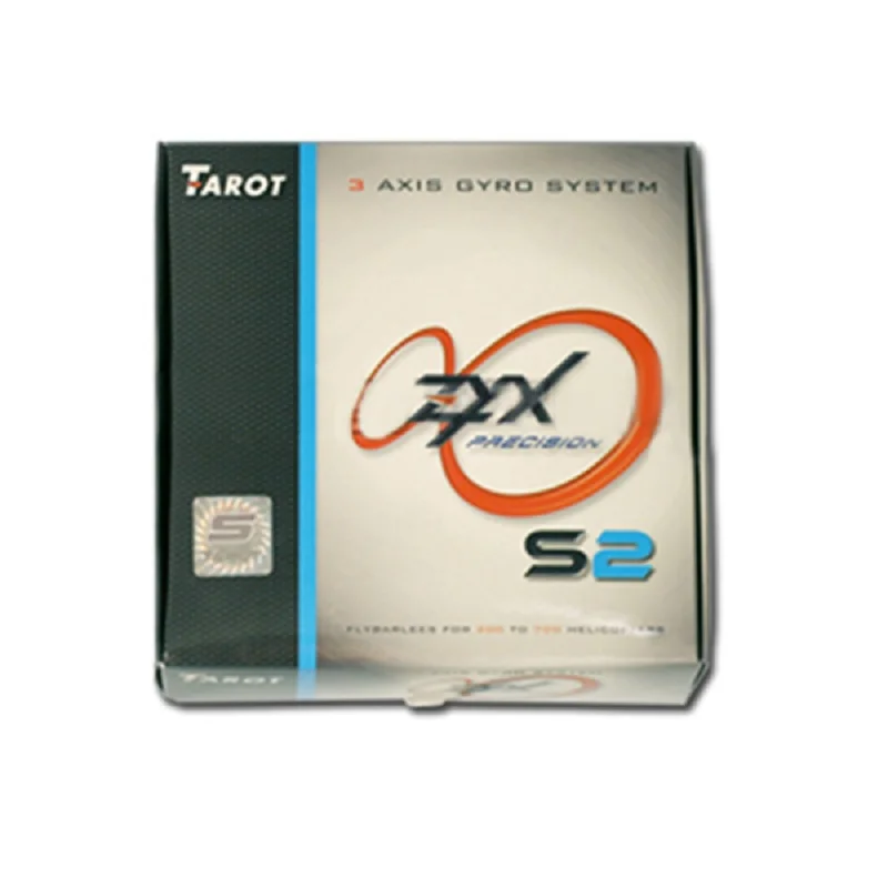 Таро ZYX S2 Flybarless 3 Axis Gyro Системы S V2 ZYX23 для Trex 450 500 550 600 700 800 размеры радиоуправляемые