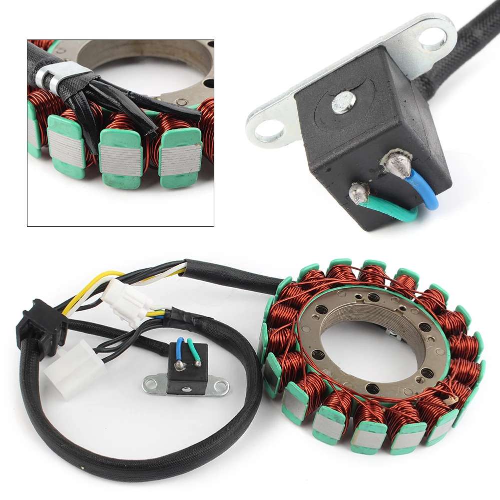

Motorbike 12v Magneto Engine Stator Generator Coil Copper For Suzuki Arctic Cat 400 500 &For LTA 400 Eiger 2002 03 04 05 06 2007