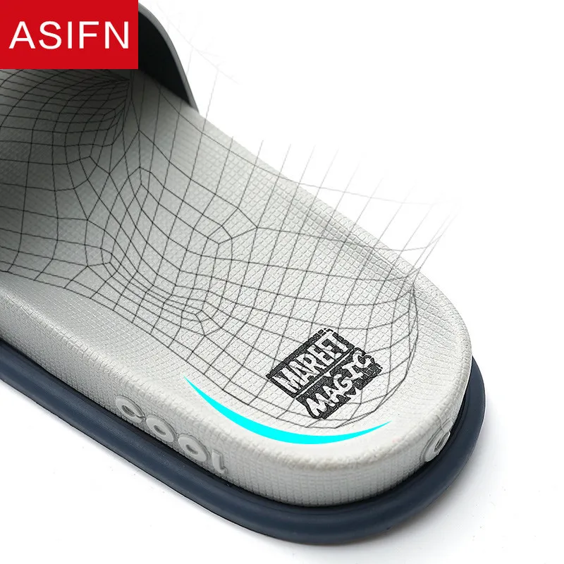 Пляжные шлепанцы ASIFN мужские летние с большим G-алфавитом роскошные брендовые