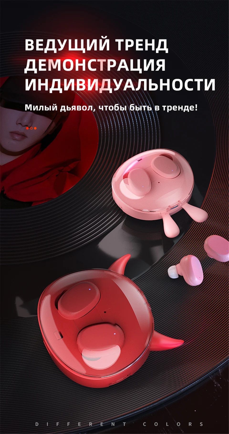 GVANCA I-10 TWS Fingerprint Touch 5,0 Bluetooth наушники беспроводные наушники HD стерео наушники умные наушники с шумоподавлением