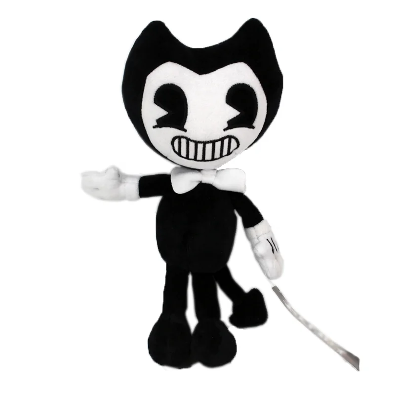 

30cm Bendy Plush Toys Doll Cute Game Horror Bendy Plush Soft Stuffed Animals Toys for Kids Children Christmas Gift With Tag