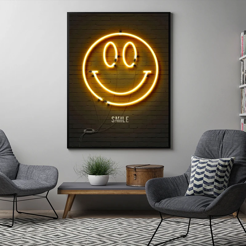 Неоновый светлый постер для геймеров принты в стиле ретро звуковая кассета