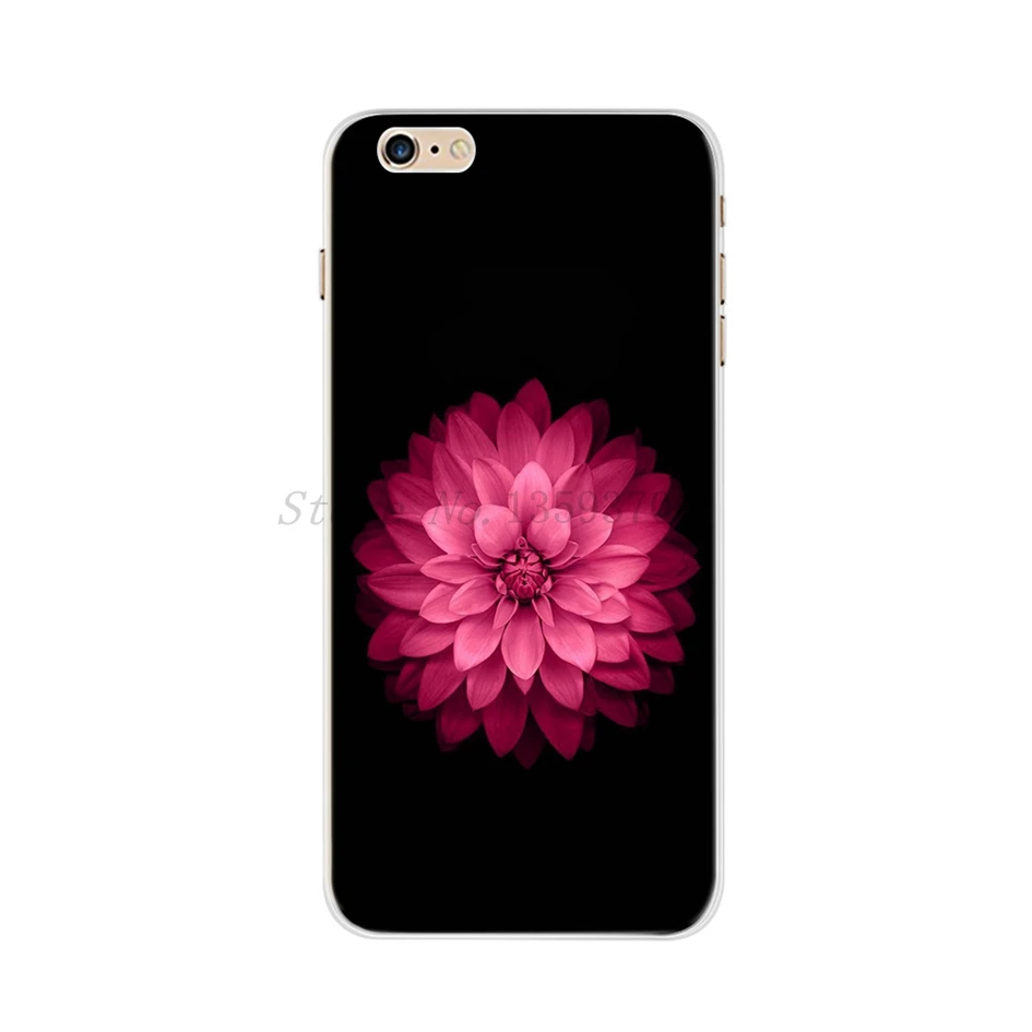 Чехол для iPhone 6 S милый Модный Цветочный Мягкий силиконовый чехол ударопрочный