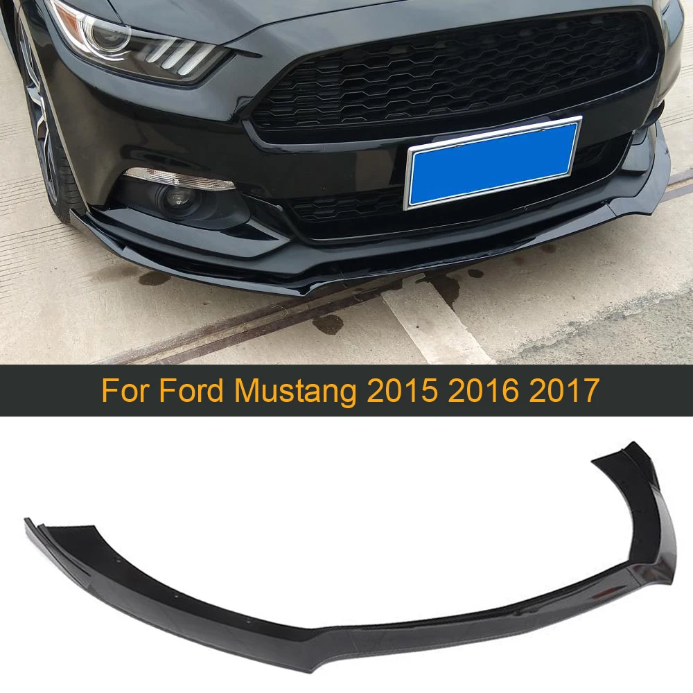 Автомобильный передний бампер спойлер для Ford Mustang 2015 2016 2017 разветвители