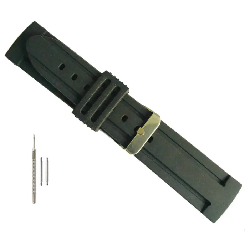 30 мм силиконовый ремешок для часов мягкий мужчин модные повседневные спортивные