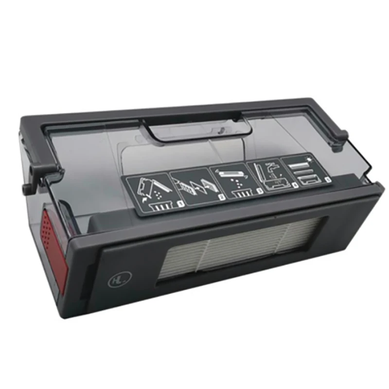 

TOP!-Robot Vacuum Cleaner Collector Dust Box for Ecovacs Deebot OZMO 950 Robotic Vacuum Cleaner Spare Parts Accessories