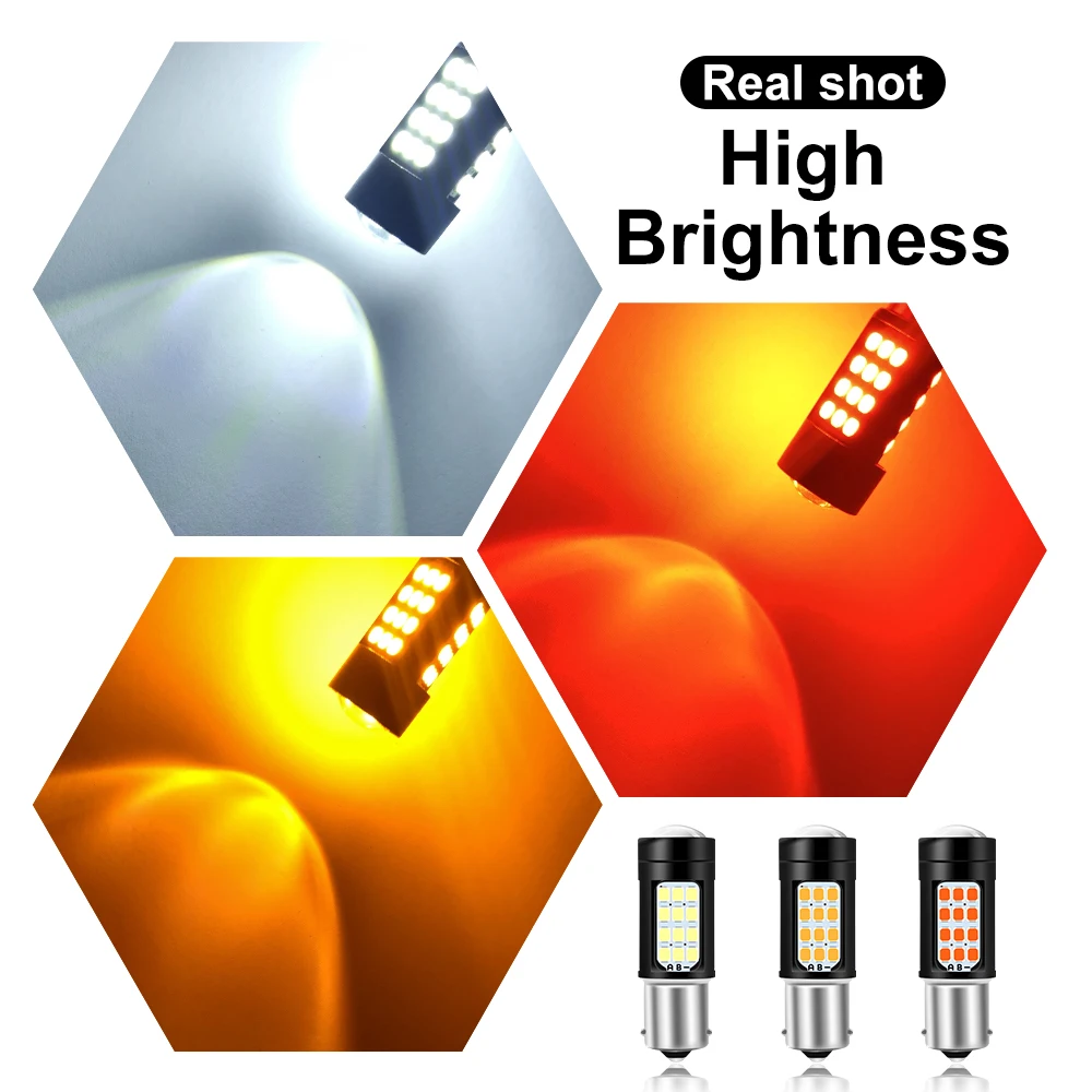 1 шт. 1156 1157 2835 42SMD светодиодный авто тормоз Revesing светильник 12V 3156 3157 T20 дневного