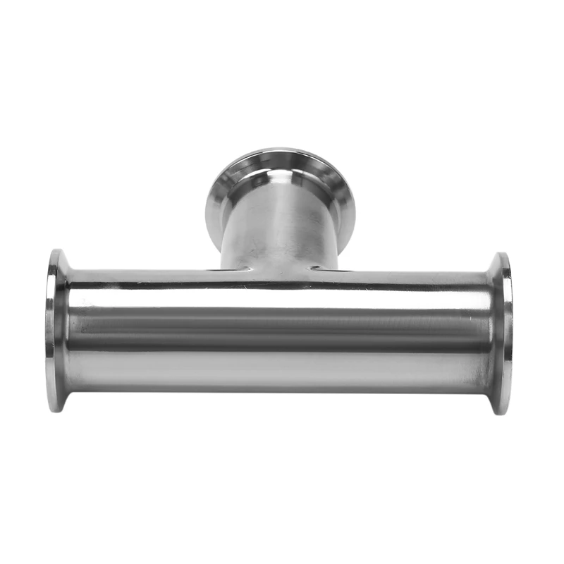Promotion! 1.5Inch 38Mm Sanitary Tri Clamp 3 Way Tee 304 Stainless Steel Ferrule Connector Pipe Fitting | Инструменты