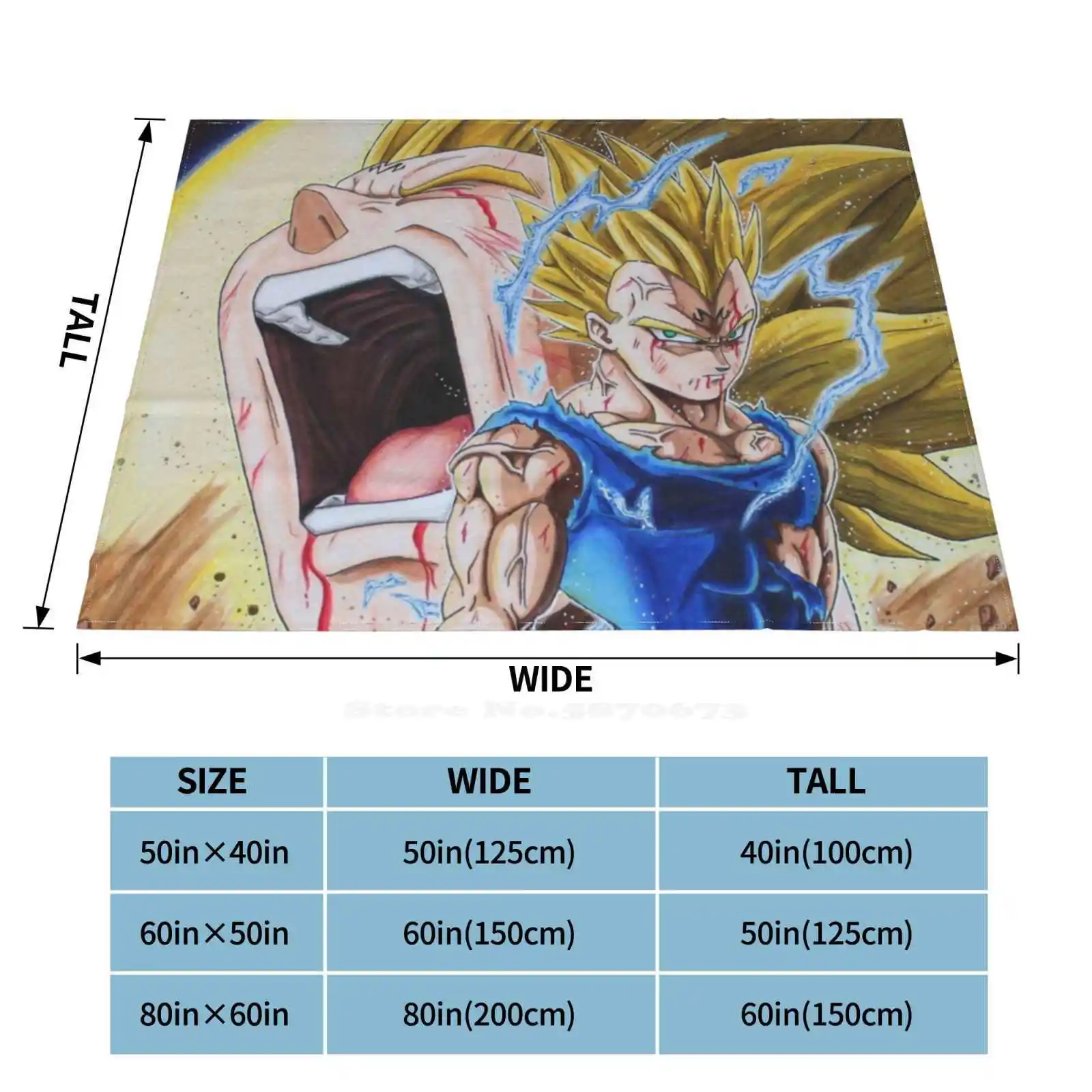Фланелевое Одеяло Vegeta горячая Распродажа Printing High Qiality Evolution Ssj Goku Gohan Bardock Cell