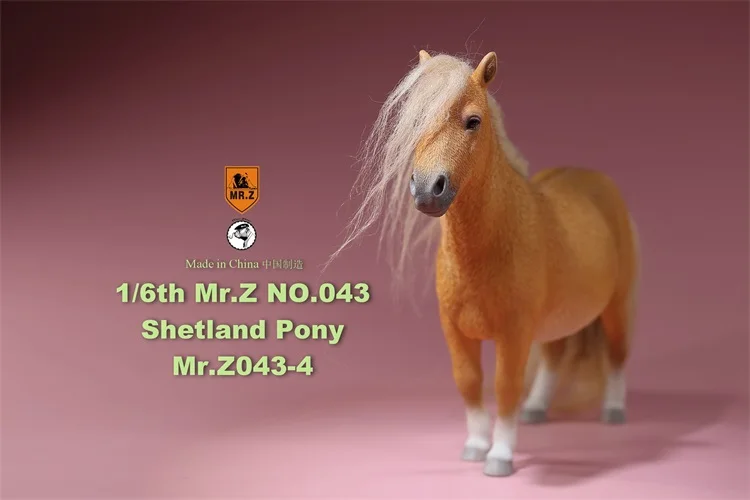 MR. Z животных модель MRZ043 1/6 Shetland с рисунком Пони для Модель аксессуар все 5 видов