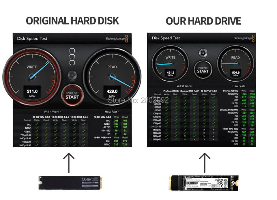 Macbook Air A1465 A1466 SSD для 2012 года 64 Гб 128 ГБ 256 ГБ 512 ГБ 1T 2T твердотельный диск Md231 md232 md223 md224 жесткий диск SSD