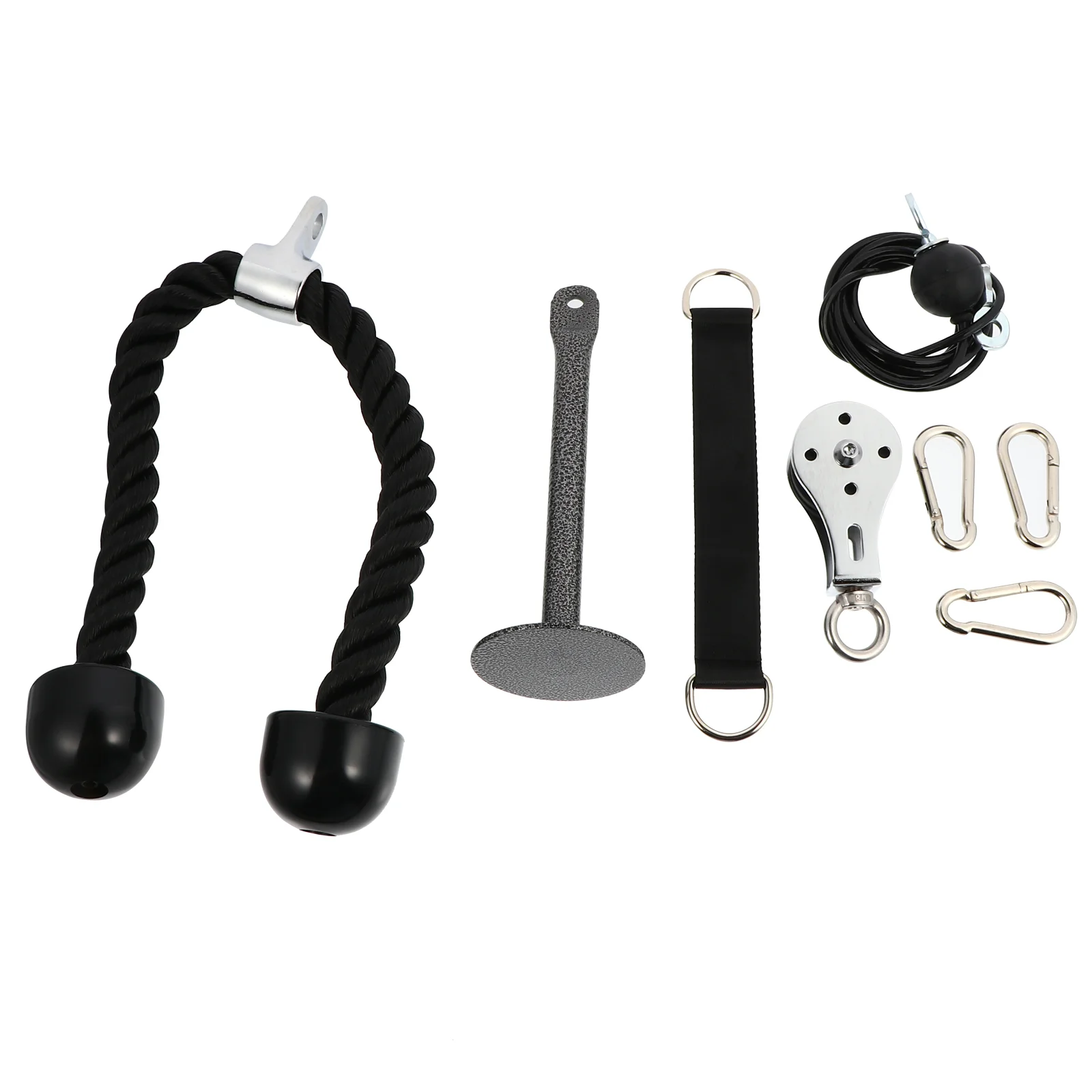 

1 Set of Professional Pulley System Cable Pulley Attachments Lift Pulley System