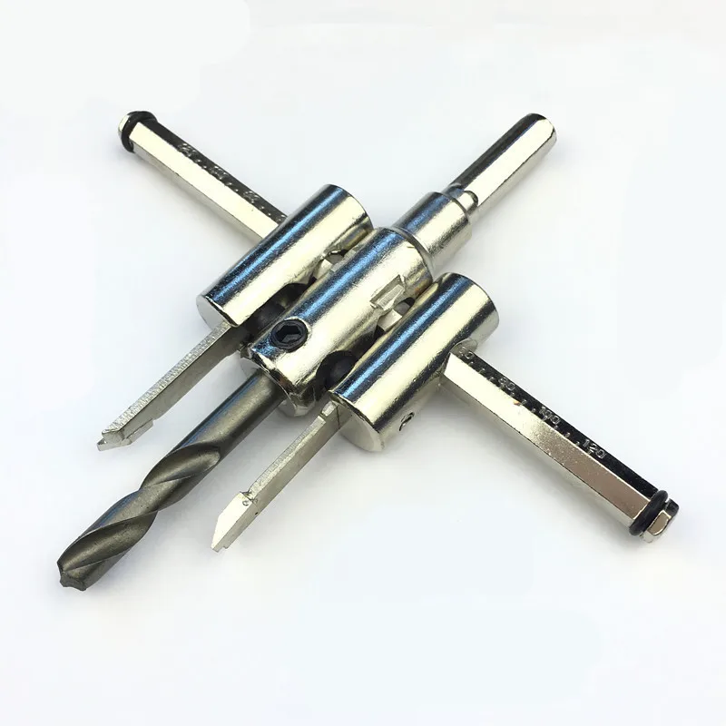 Woodworking Opener Adjust Aircraft Type Wood Circle Hole Saw Cutter Cordless Drill Bit Speaker Spotlight Plastic Board Bpening |