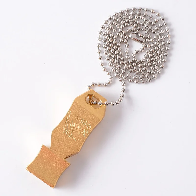 150 дБ кемпинг и туризм брелок свисток высокий децибел нержавеющая сталь открытый