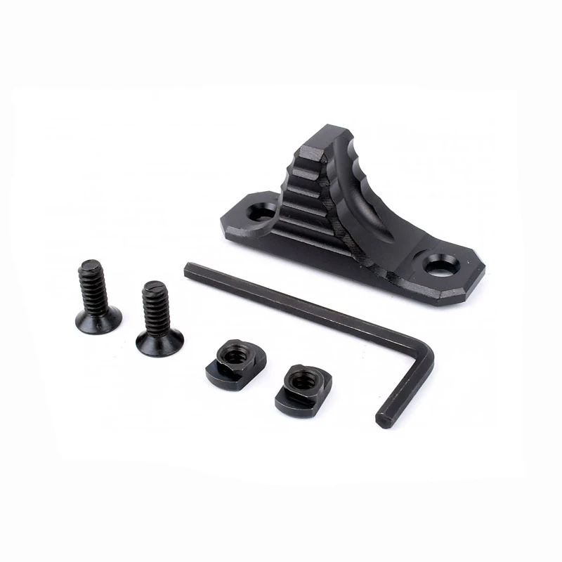 

M-LOK Handstop Kit Angeled Foregrip Accessories with Guide Rail Tactical MLOK Handguard for M4 M16 AR10 AR15 Gun