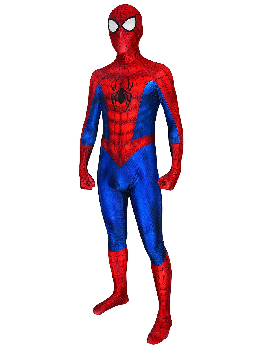 Костюм паука Cosplay костюм супергероя из спандекса для взрослых/детей/на заказ |