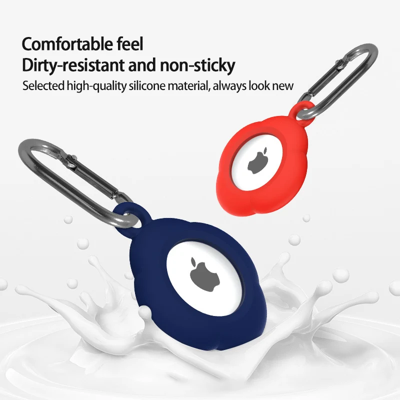 

Защитный чехол для Apple Airtag, Bluetooth-Совместимый Чехол с беспроводным трекером для переноски, чехол с защитой от потери для Airtag