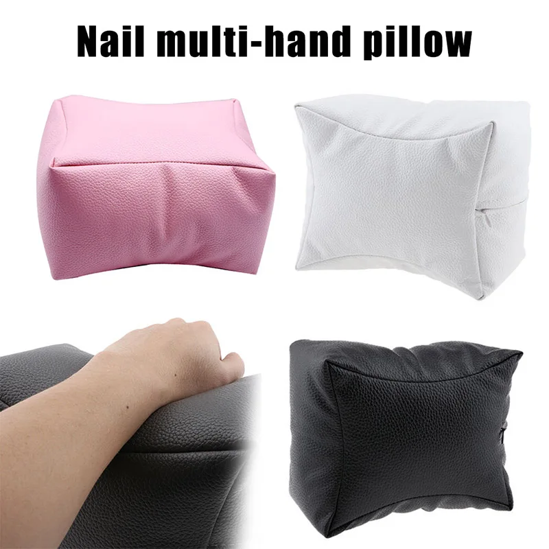 

Super light Nail Art DIY Manicure Care Hand Arm Rest Pillow Comfortable PU Leather Pillow Nail Tools EY669