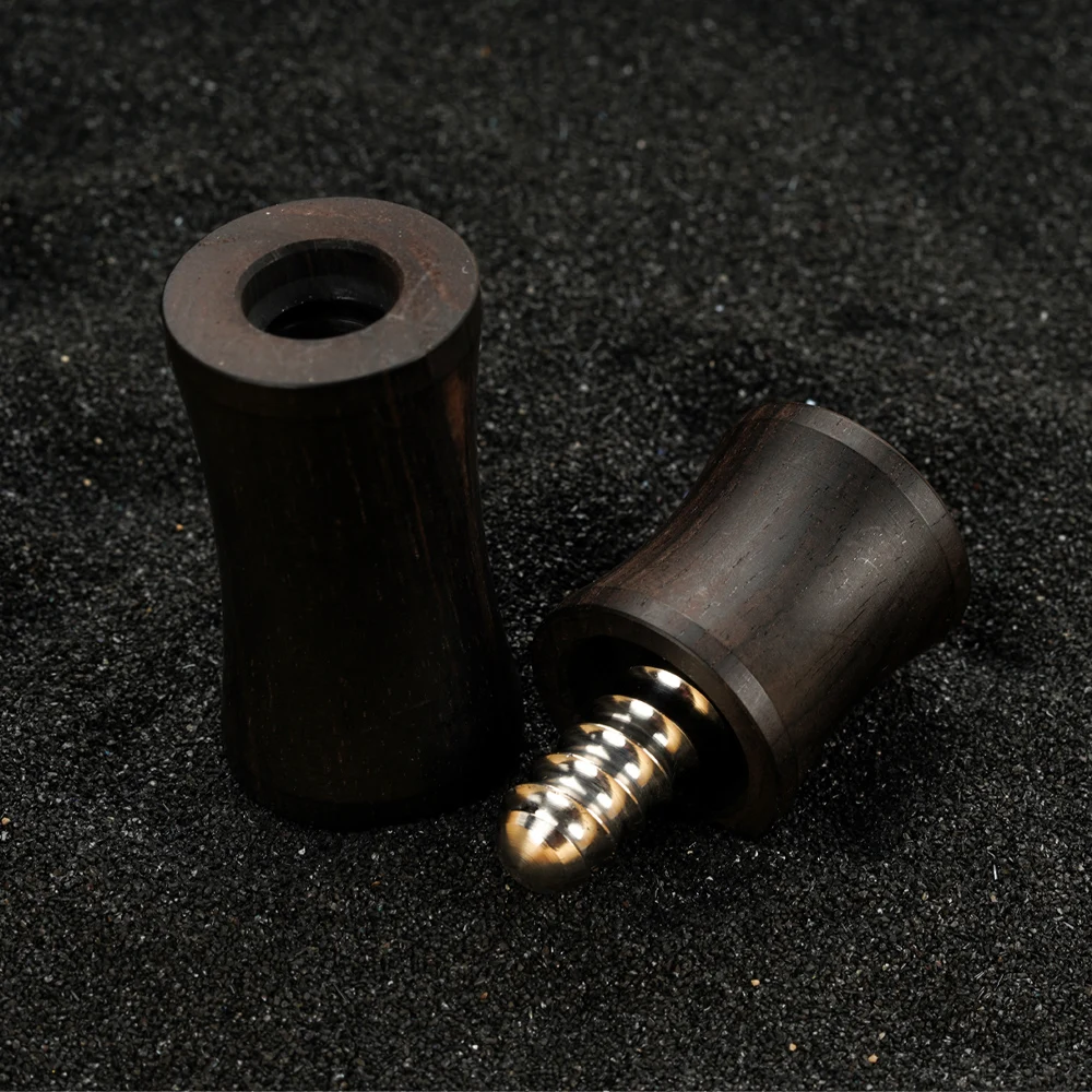 Billiards Joint Protector Radial Pin 5/16*14 3/8*11 3/8*10 Wavy Uni-Loc Caps Solid Ebony Rosewood Billiard Accessories | Спорт и