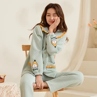 autumn winter cotton padded maternity nursing sleepwear sets pajamas suits clothes for pregnant women pregnancy home lounge wear