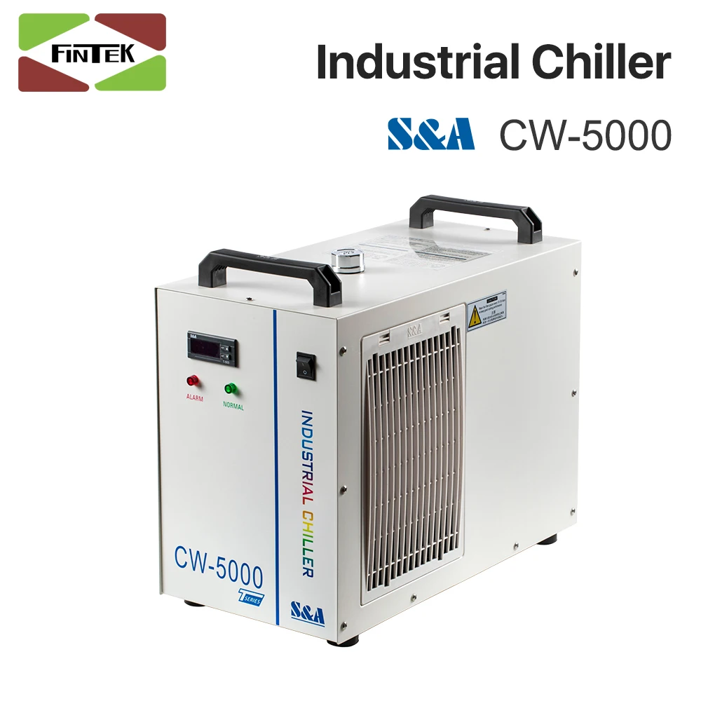 S&A CW5000 Industry Air Water Chiller for CO2 Laser Engraving Cutting Machine Cooling 80W 100W Laser Tube