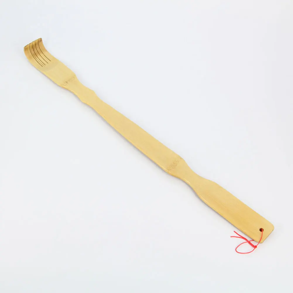 Ручная Массажная чесалка для спины Когтеточка из ротанга бамбука деревянная