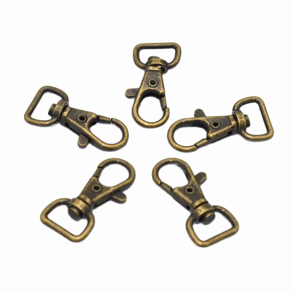 

38mm Swivel Clasp with D Ring Swivel Snap Hooks Lobster Clasp Claw Push Gate Trigger Clasps for keychain backpack handbag making