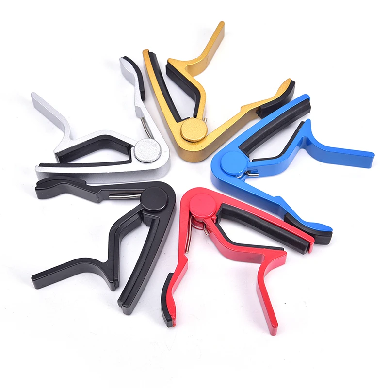 schnell ändern gitarre kiefer capo clamp für elektrische und akustische tuba gitarre trigger release capo gitarre für ton einstellen fr