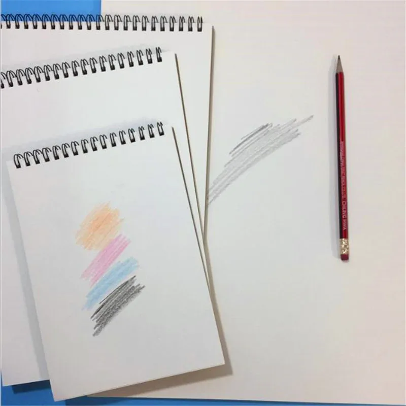 Скетчбук на спирали в стиле ретро винтажная Обложка из крафт бумаги блокнот для